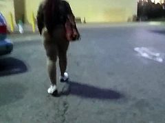 Big Ghetto Ass In Beige Pants