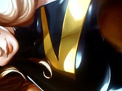 Cum Tribute - Ms. Marvel (Carol Danvers)