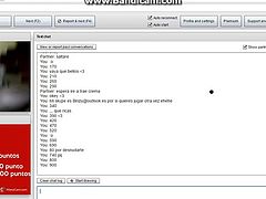 Pendeja perversa juega en chatroulette-Parte2