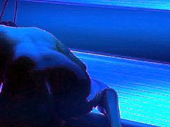 CD Keira in Twink Mode Tanning Bed