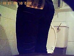 Hidden Cam in Toilet