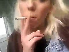 German Teen Smoking FACEBOOK BITCH