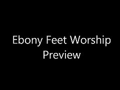 Ebony Feet Worship Preview
