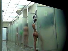 Great Ass in Public Shower