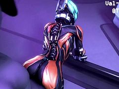 Valkyr getting doggy style