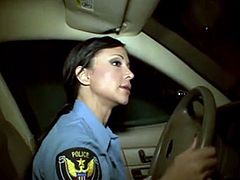 Police officer Jewels Jade fucks this thief