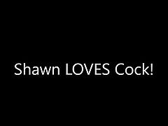 Shawn LOVES throating BIG cocks