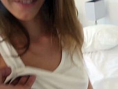 SisLovesMe-  Teen Caught Sucking Her Brothers Cock