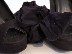 My Sister's Shoes: Black Club Heels I 4K