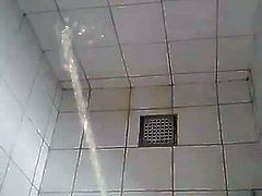 Pissing in shower