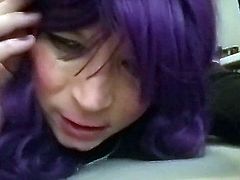 Sissy half Japanese trap getting fucked