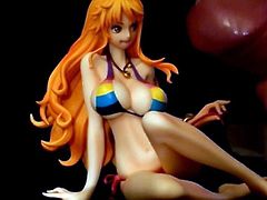 Nami figure bukkake by FL 75