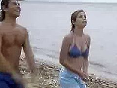 Brooke Satchwell - Neighbours - Bikini - Beach volleyball