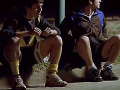 Argentinian boys hang around in sports kit (2008)