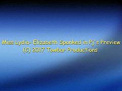 Miss Lydia- Elizabeth Spanked in Pj's