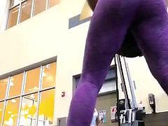 Jessi PAWG purple Leggings