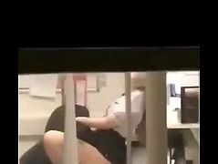 Caitlyn Kirby 19 gets pussy licked by a Tesco manager