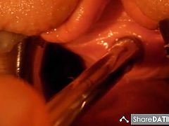 homemade catheter private closeup video