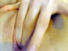 beautiful amateur blonde dildo masturbation orgasm webcam show