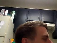 He sniffing her ass