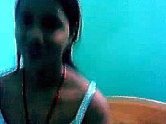 Punjabi college teen shows off her body