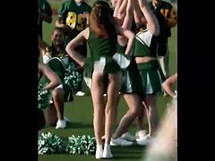 Cheerleader Flashing  Naked Ass in Public ( Moment Repeat )