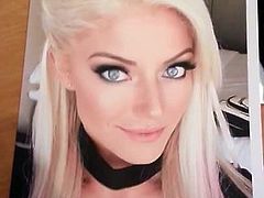 Alexa Bliss Cum Tribute 2