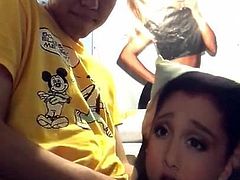Ariana Grande CockTribute #1