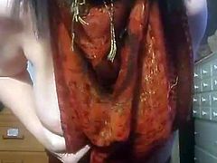 Just a Scarf - Pussy Shot - Youtube