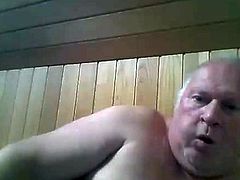 grandpa stroke on webcam