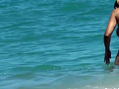 Seaside Nudist beach Milfs Voyeur Hidden SpyCam Vid