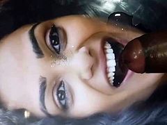 Nithya Menon birthday spit and cum tribute