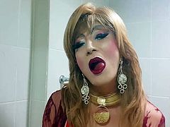 sissy niclo sexy makeup eye&lip sexy2