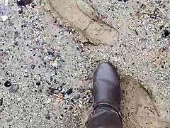 Hotwifes flatboots in mud part 2