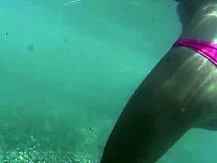 Spy Underwater Teen Bikini