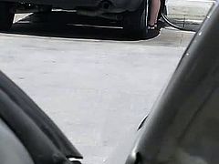 Pawg at car wash