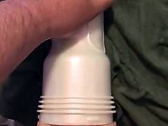 Fucking my Abella Danger Fleshlight pt3