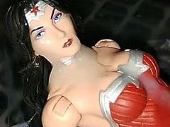 Figure Bukkake - wonder woman 9