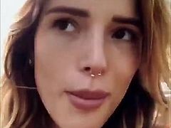 Bella Thorne sexy rapping and walking clips