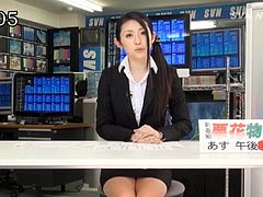 Japanese Female Announcer Fuck