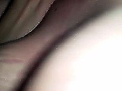 My ex rides my cock, wet, shaved teen pussy