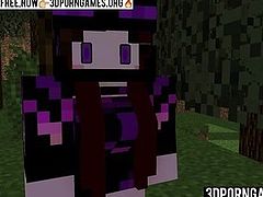 Minecraft Endie Finds a Zombie endie X Zombie 3D PORN SEX GA