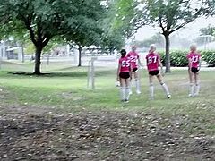 Two Hot High School Soccer Players Fuck Guys From School