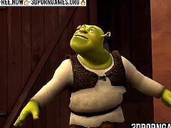 Sexy Shrek ANAL ASS TITTIES Hot Onion Action SWAMPINESS INTEN