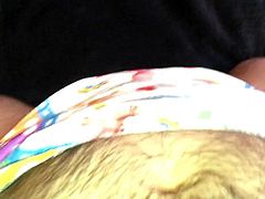 Peeing in my nappy
