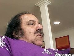Stepdaughter Lynn Love Entices Dad Ron Jeremy To Fuck