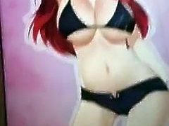 Erza Scarlet #2 Cum tribute