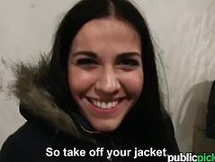 Mofos - Euro Chick Flashes Ass for Cash