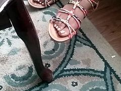 Ebony Candid Feet! Must See!