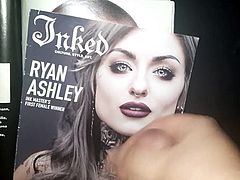 Cum Tribute to Ryan Ashley Malarkey #2 (Cum on Magazine)